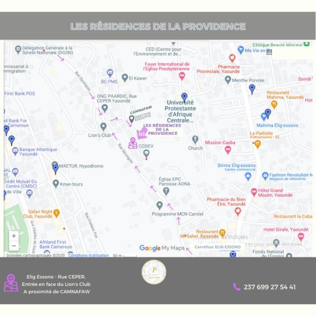 Les Residences De La Providence - Appart Hotel Yaoundé Buitenkant foto